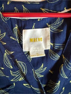 MAEVE Anthropologie Sunseeker Banana Tank
